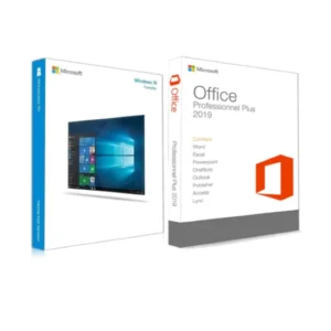 Clé Microsoft Office 2019 Pro Plus + Windows 10 Famille