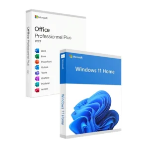 Clé Microsoft Office 2021 Pro Plus + Windows 11 Famille
